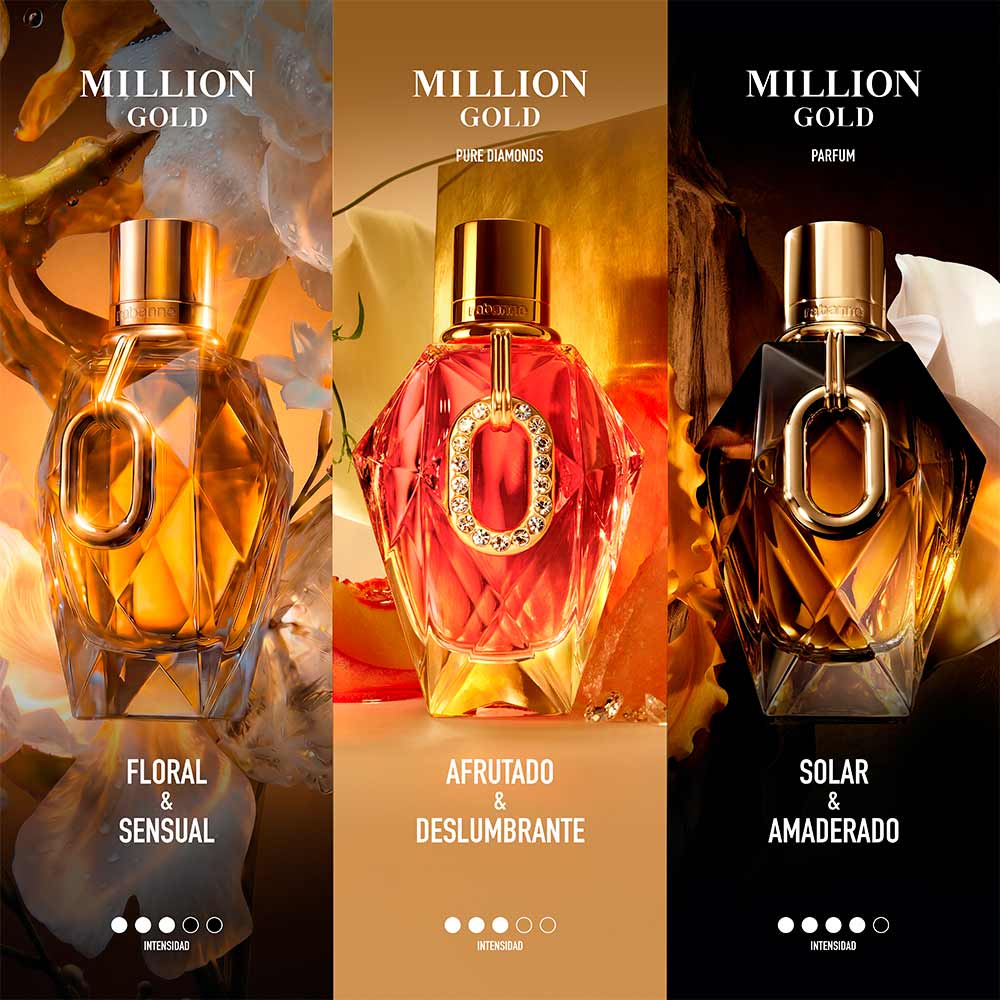 MILLION GOLD FOR HER PARFUM